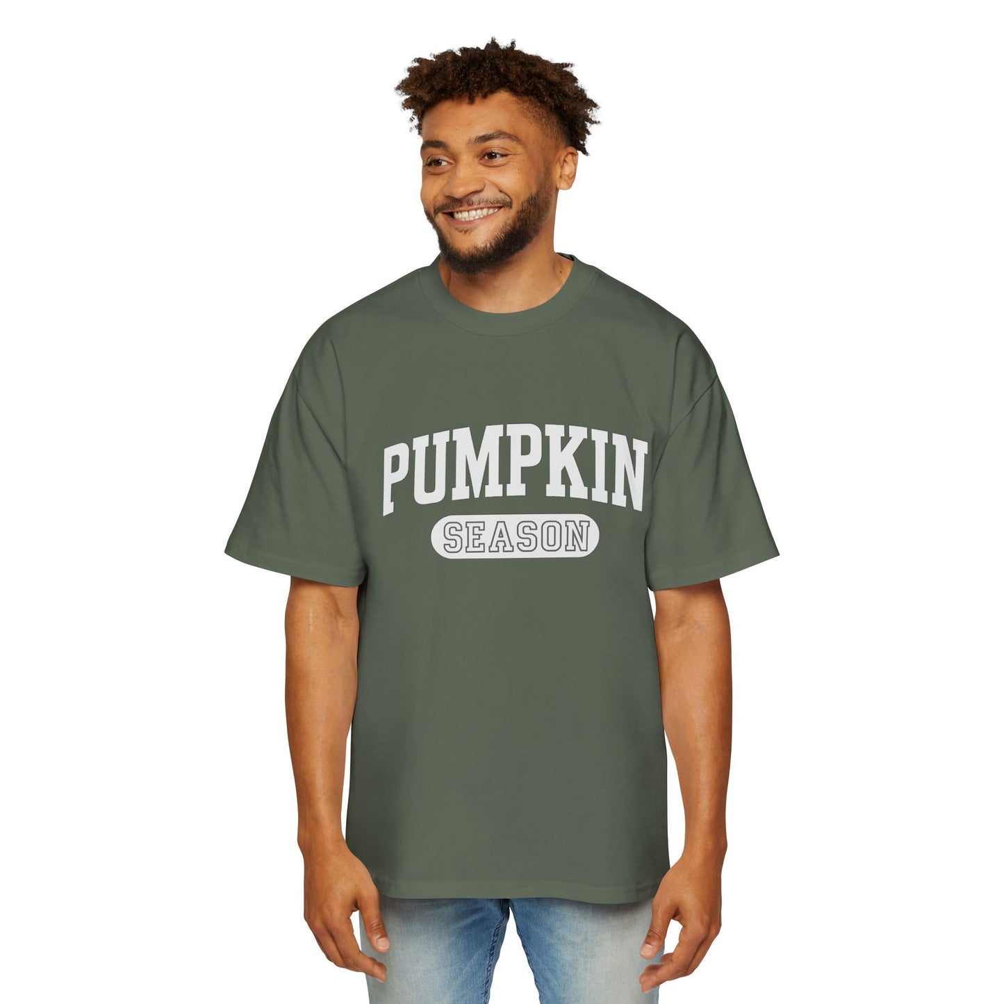 EMBROIDERY TSHIRT Men's Heavy Oversized Tee