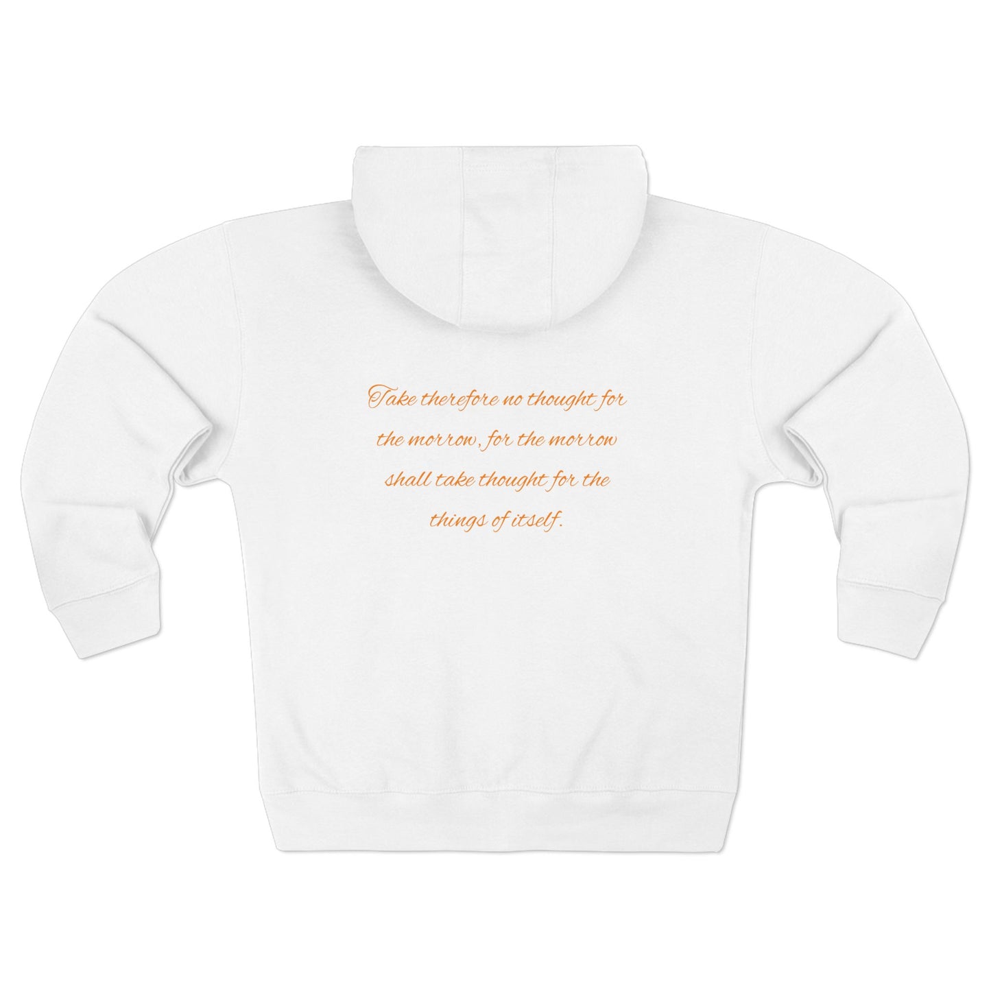 INSPIRATIONAL Quote Unisex ZIP HOODIE - Motivational Fashion for Everyday Wear