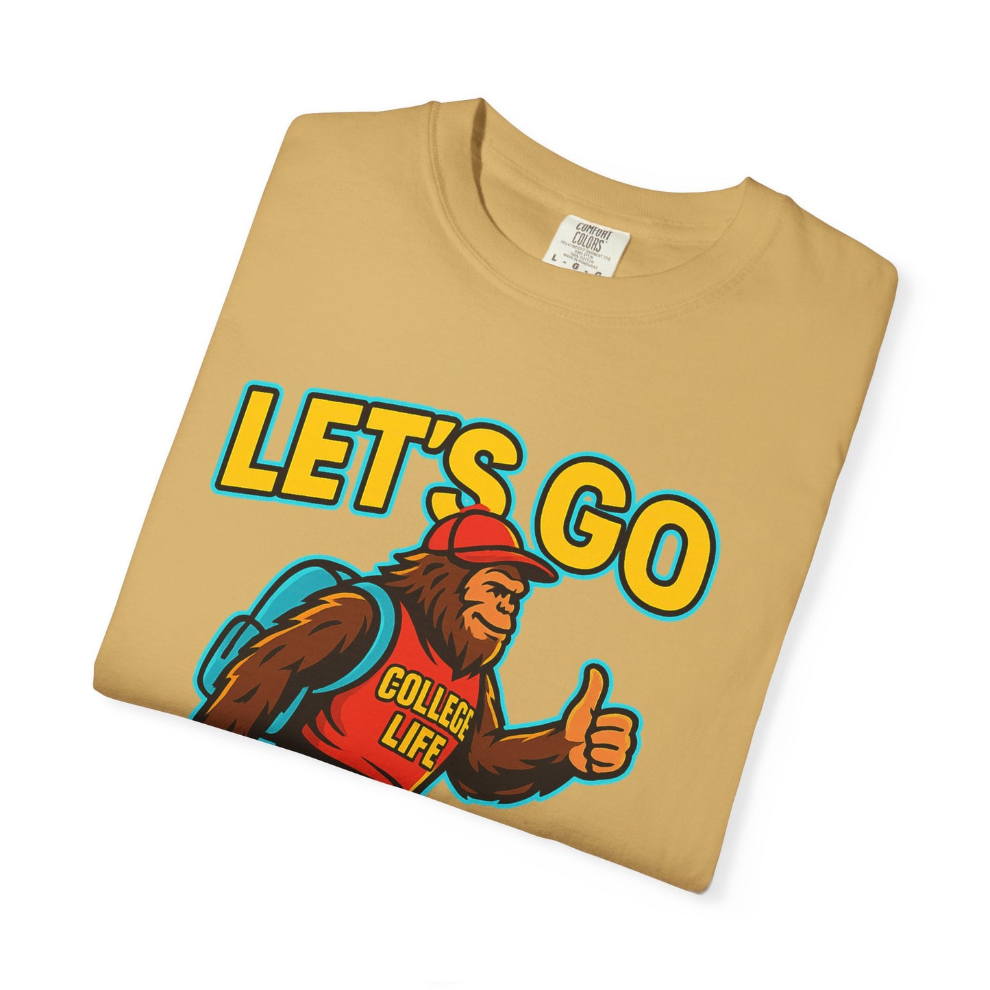 BIGFOOT CURRENT NEON COLLEGE TEES Unisex Garment-Dyed T-shirt