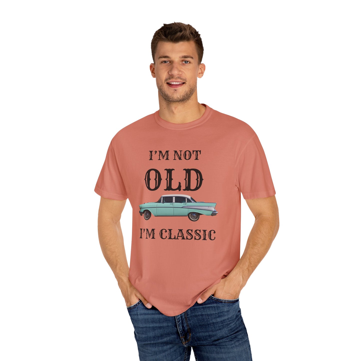 UNISEX VINTAGE CAR TSHIRT | I'm Not Old, I'm Classic | Perfect Gift for Car Lovers, Retro Lovers, Birthdays, Casual Wear