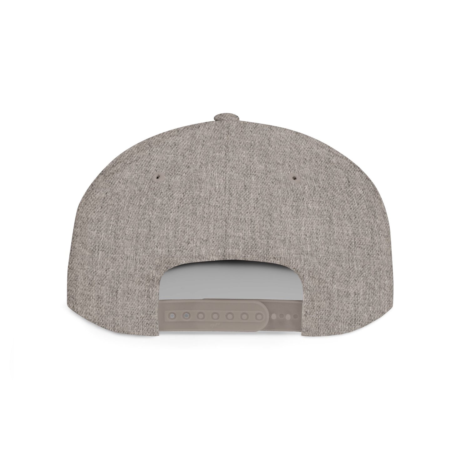 Custom Flat Bill Snapback Hat - Personalizable Sports Cap with Silhouette Design