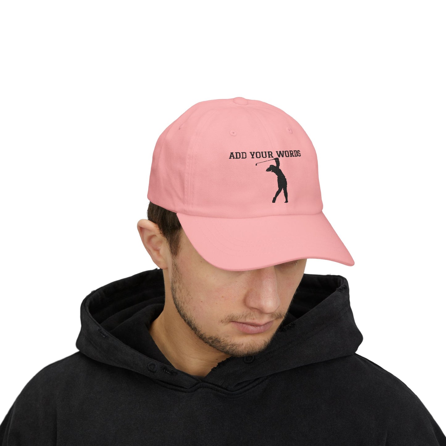 Custom Golf Dad Cap with Personalizable Text