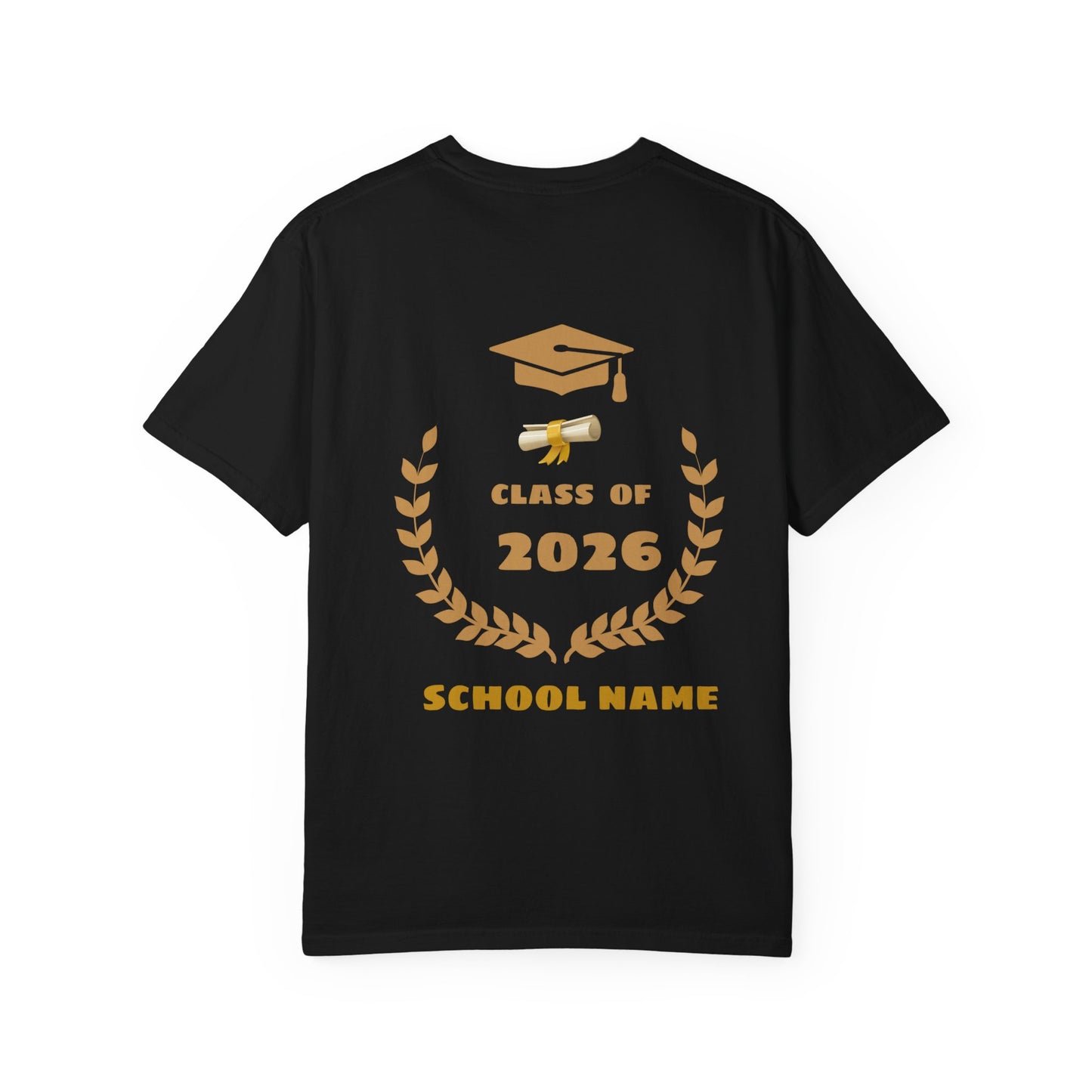 Class of 2026 Graduation T-Shirt, Customizable Graduation Tee, Unisex Gift for Grads, School Spirit Shirt, Celebratory Outfit