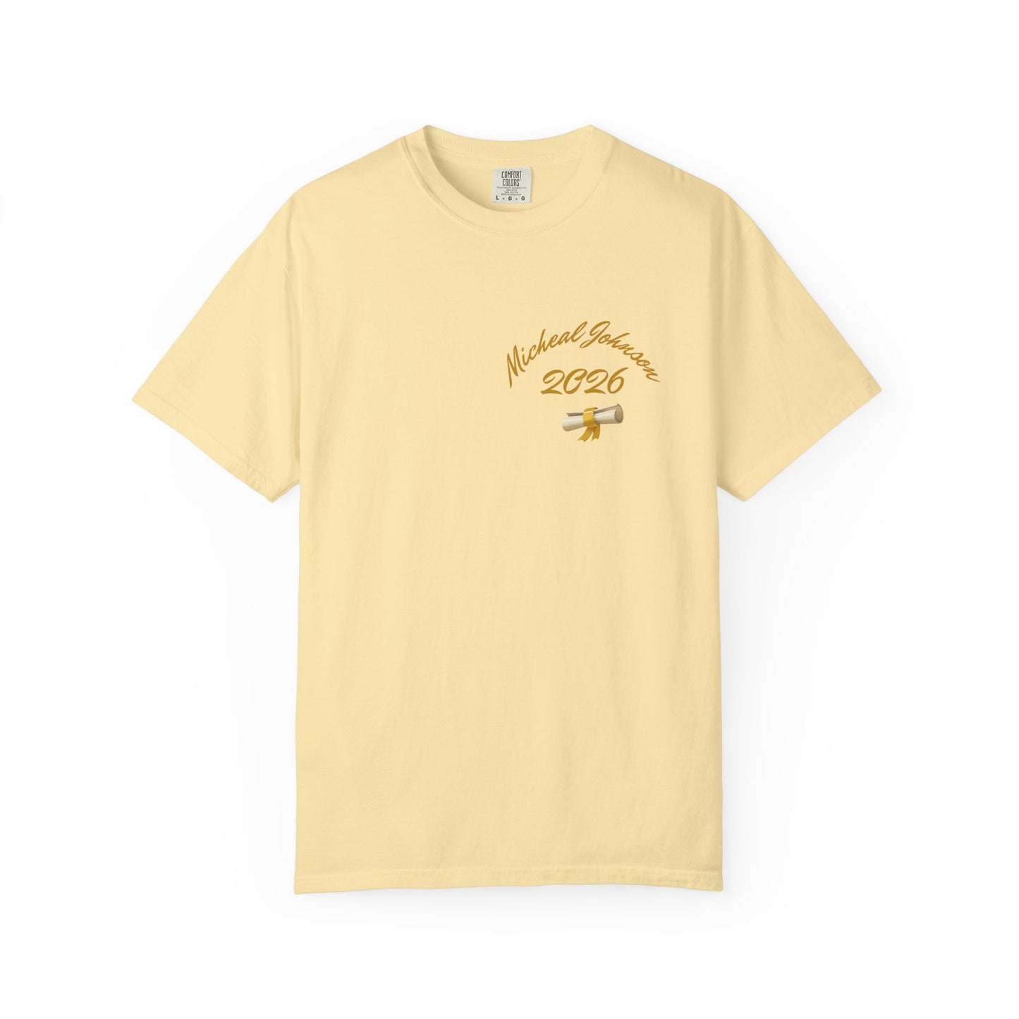 Class of 2026 Graduation T-Shirt, Customizable Graduation Tee, Unisex Gift for Grads, School Spirit Shirt, Celebratory Outfit