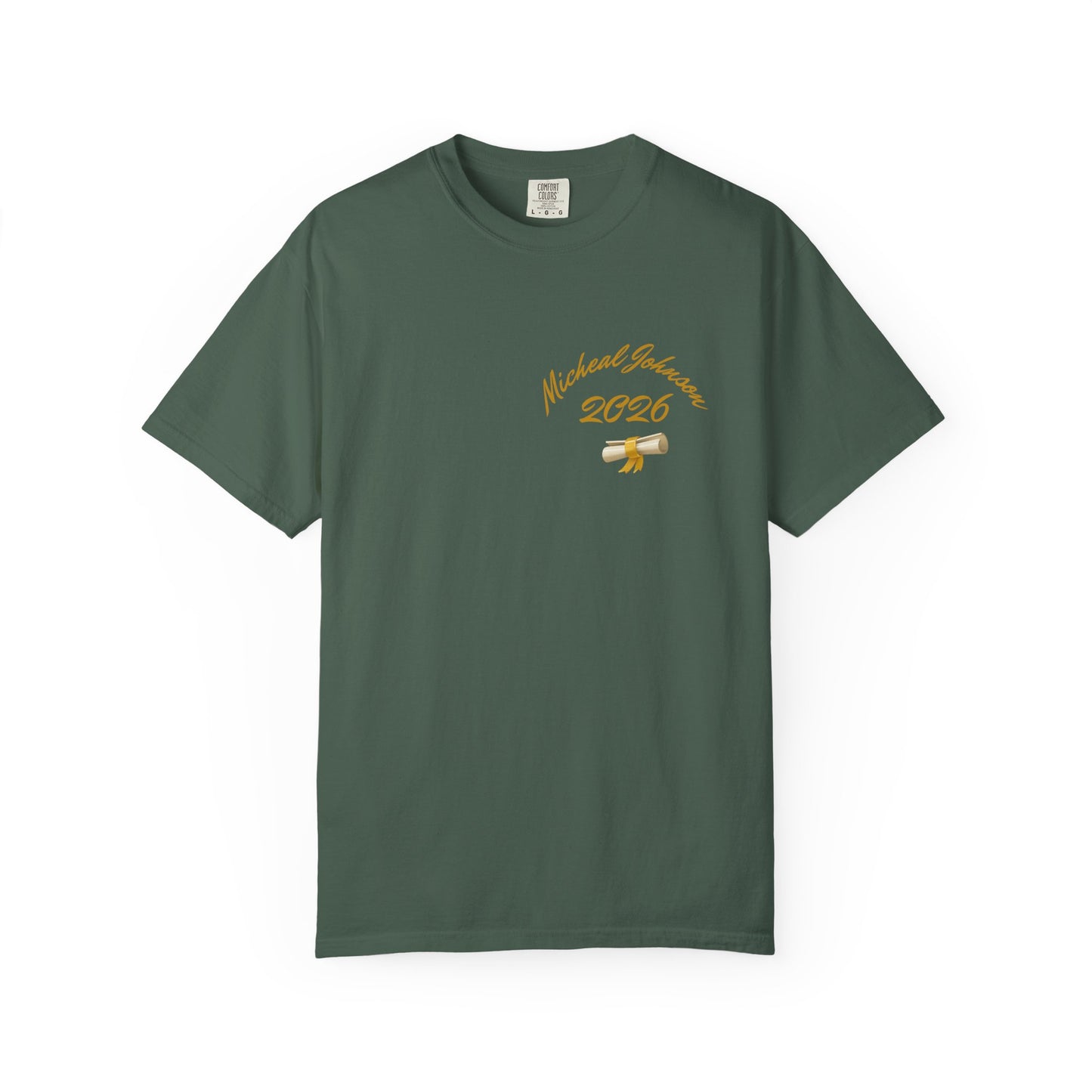 Class of 2026 Graduation T-Shirt, Customizable Graduation Tee, Unisex Gift for Grads, School Spirit Shirt, Celebratory Outfit