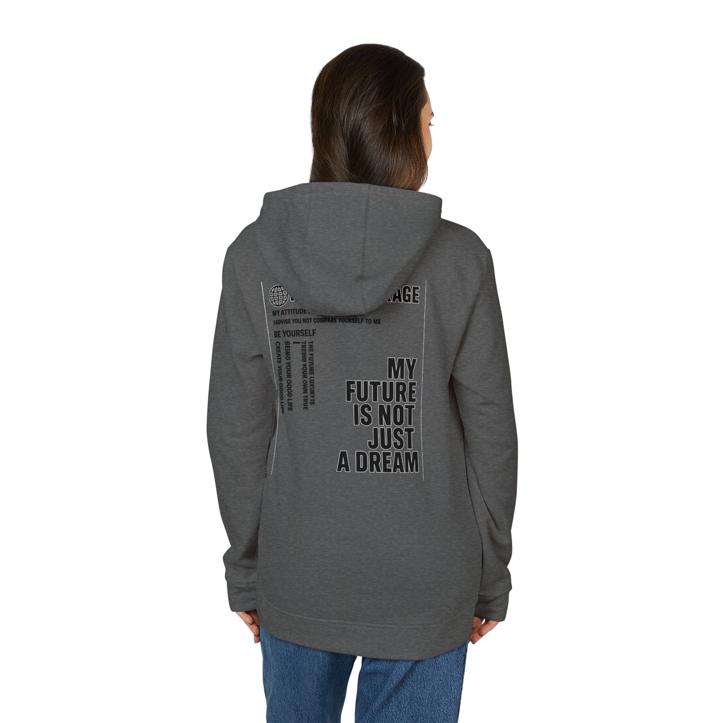 MY FUTURE HOODIE COLLEGE adidas Unisex Fleece Hoodie