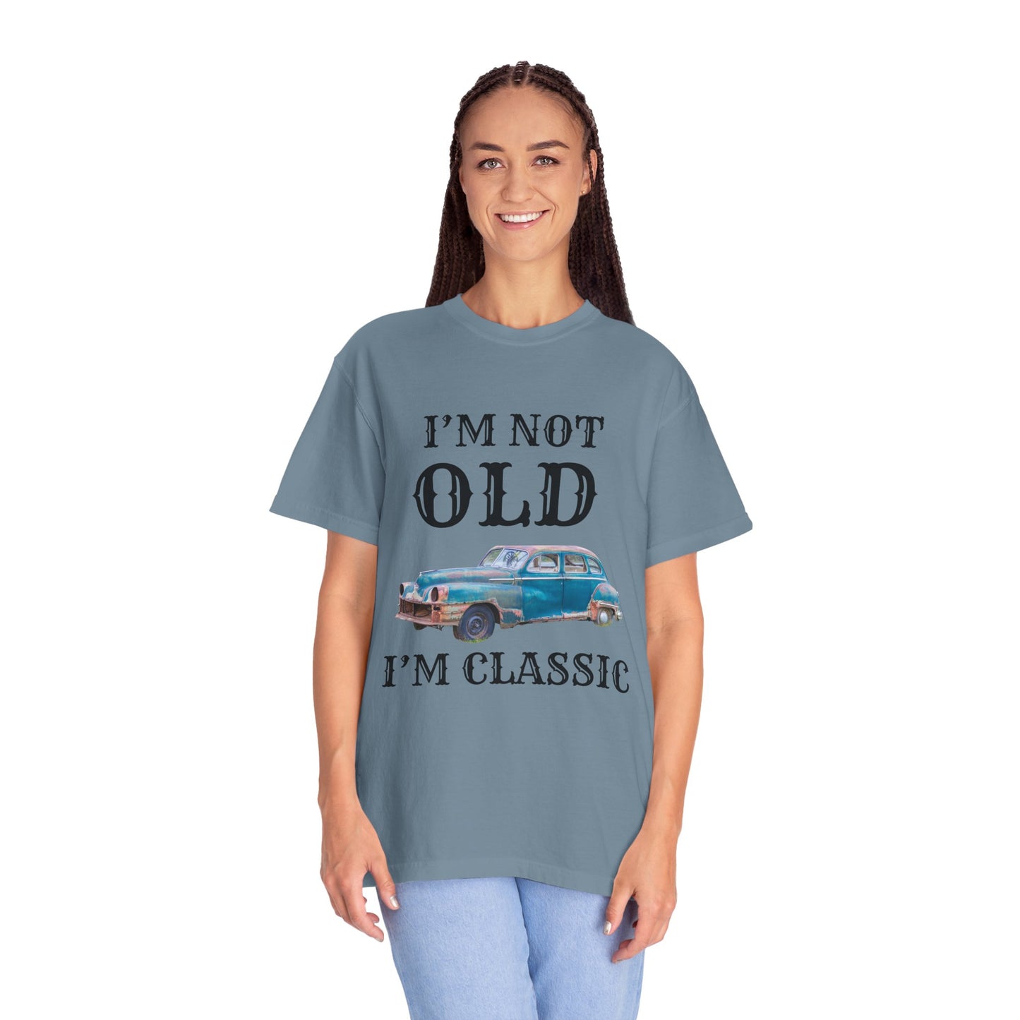 CLASSIC CAR TSHIRT, VINTAGE , I'm Not Old I'm Classic, Gift for Car Lovers, Unisex Apparel, Retro Style