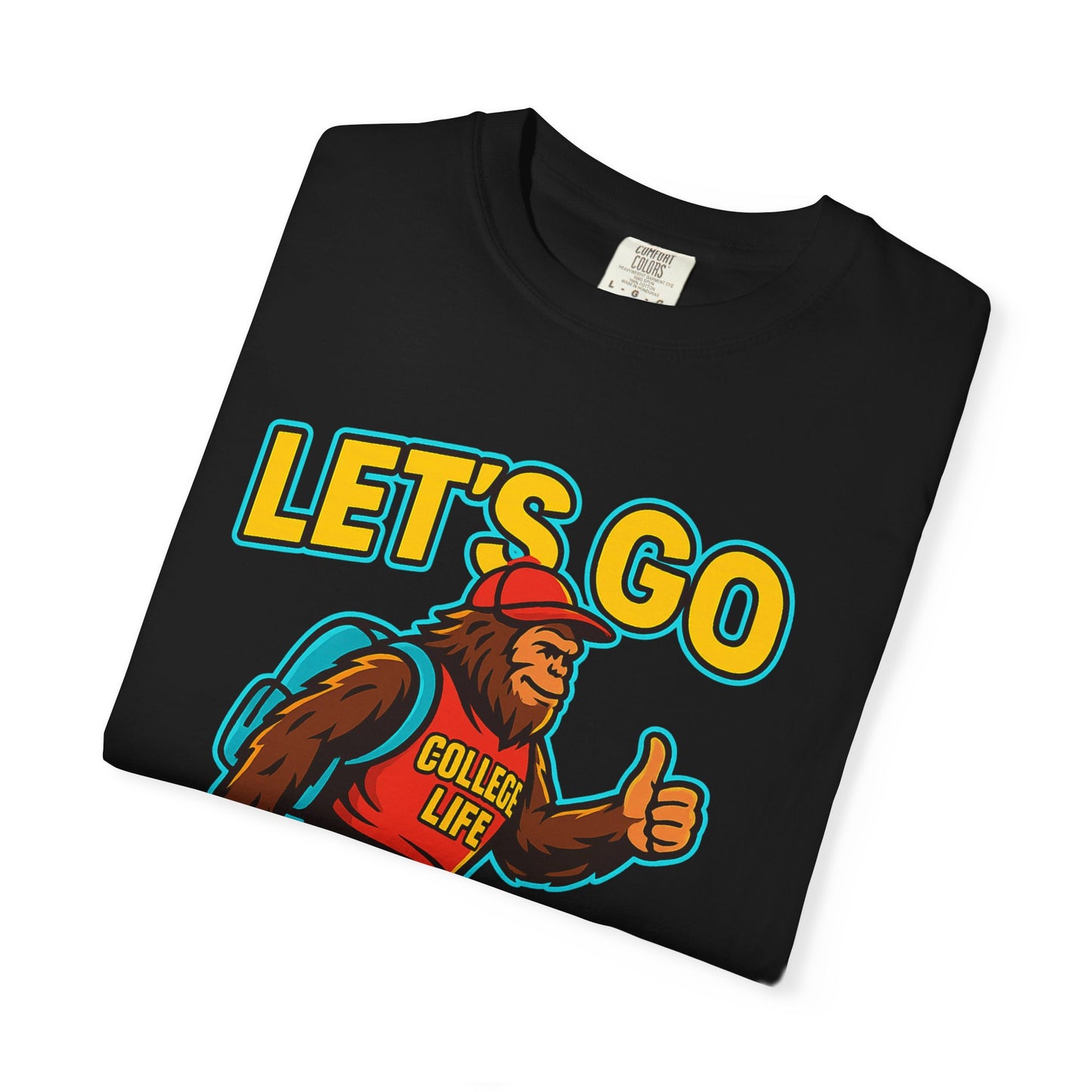 BIGFOOT CURRENT NEON COLLEGE TEES Unisex Garment-Dyed T-shirt