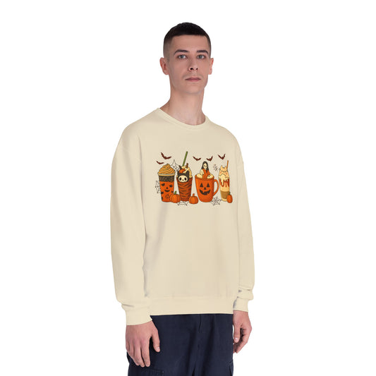 HALLOWEEN WITCHES DRINK SWEATSHIRT Unisex NuBlend® Crewneck Sweatshirt