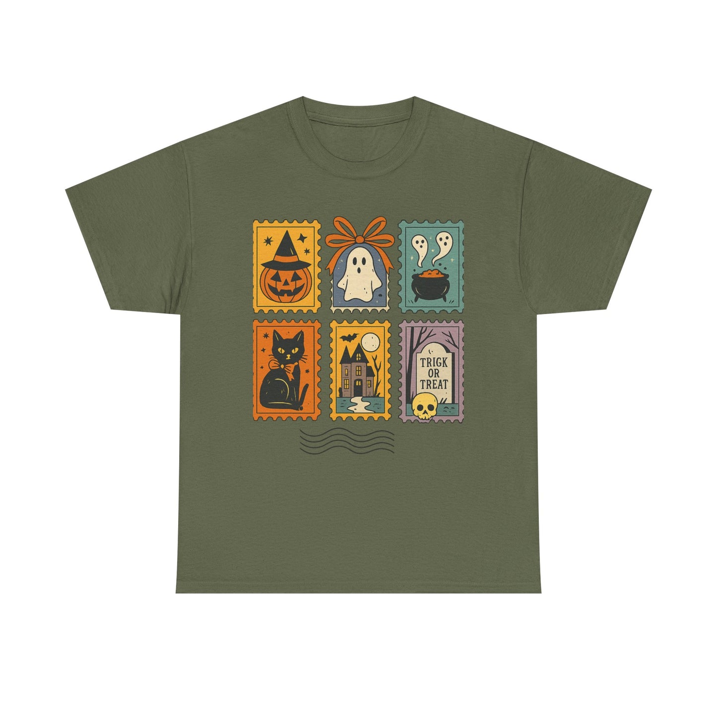 HALLOWEEN PICTURES Unisex Heavy Cotton Tee