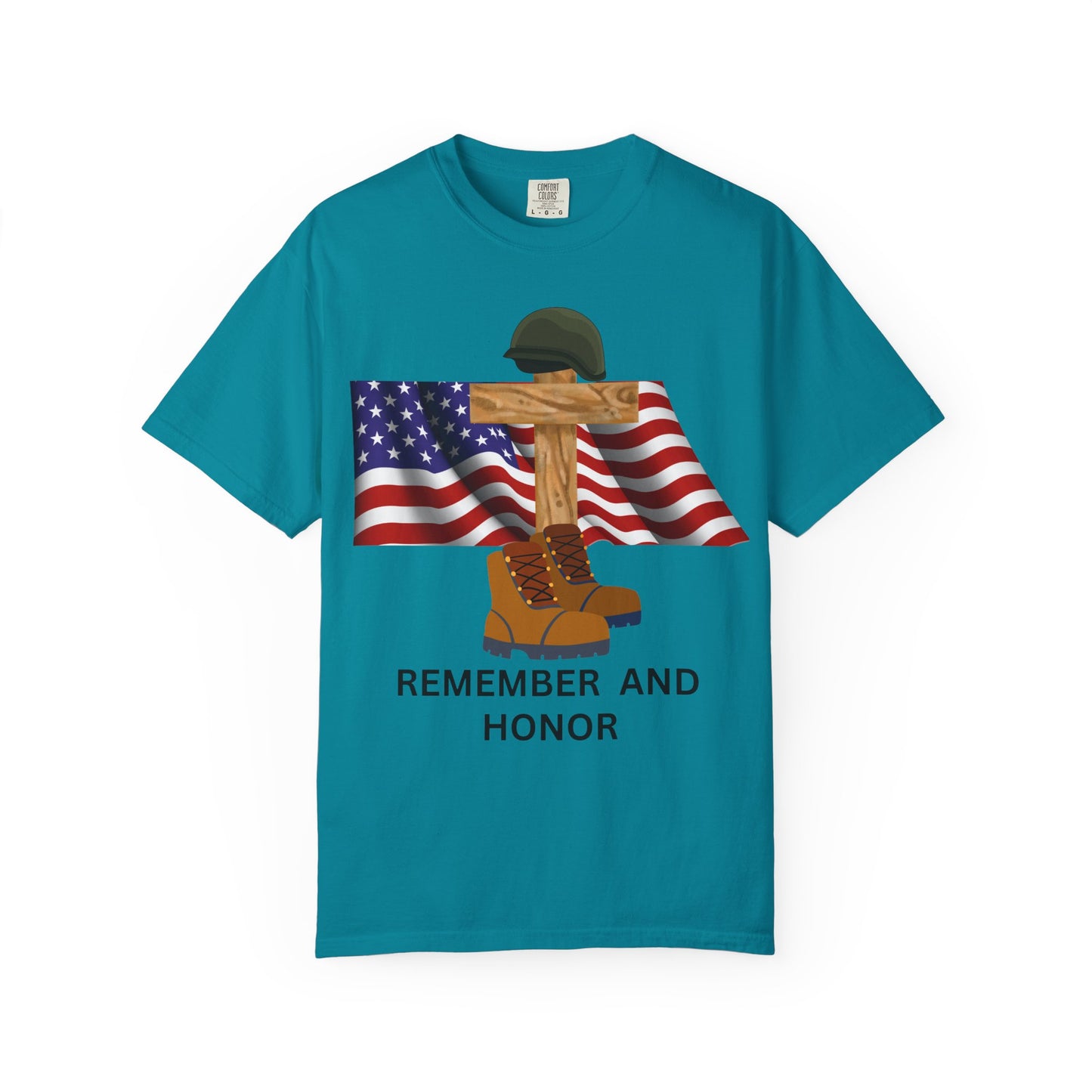 Memorial Day Tribute T-Shirt | Remember and Honor Gift | Unisex Garment-Dyed Top | Patriotic Tee for Veterans, 4th of July, Casual [...]