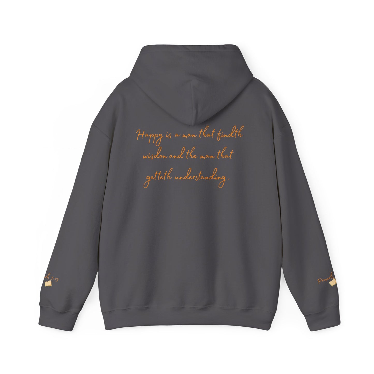 INSPIRATIONAL BIBLE VERSE HOODIE Sweatshirt - Proverbs 3:13
