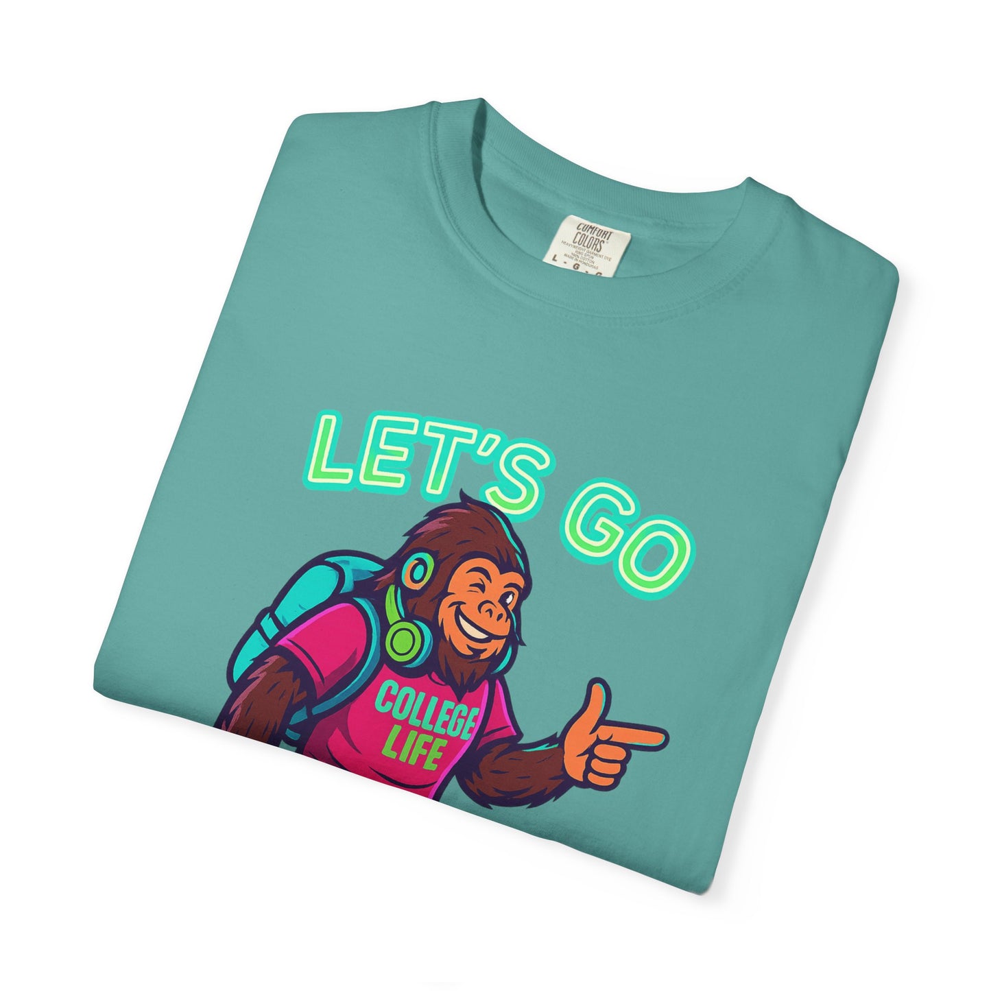 BIGFOOT CURRENT COLLEGE TEE Unisex Garment-Dyed T-shirt