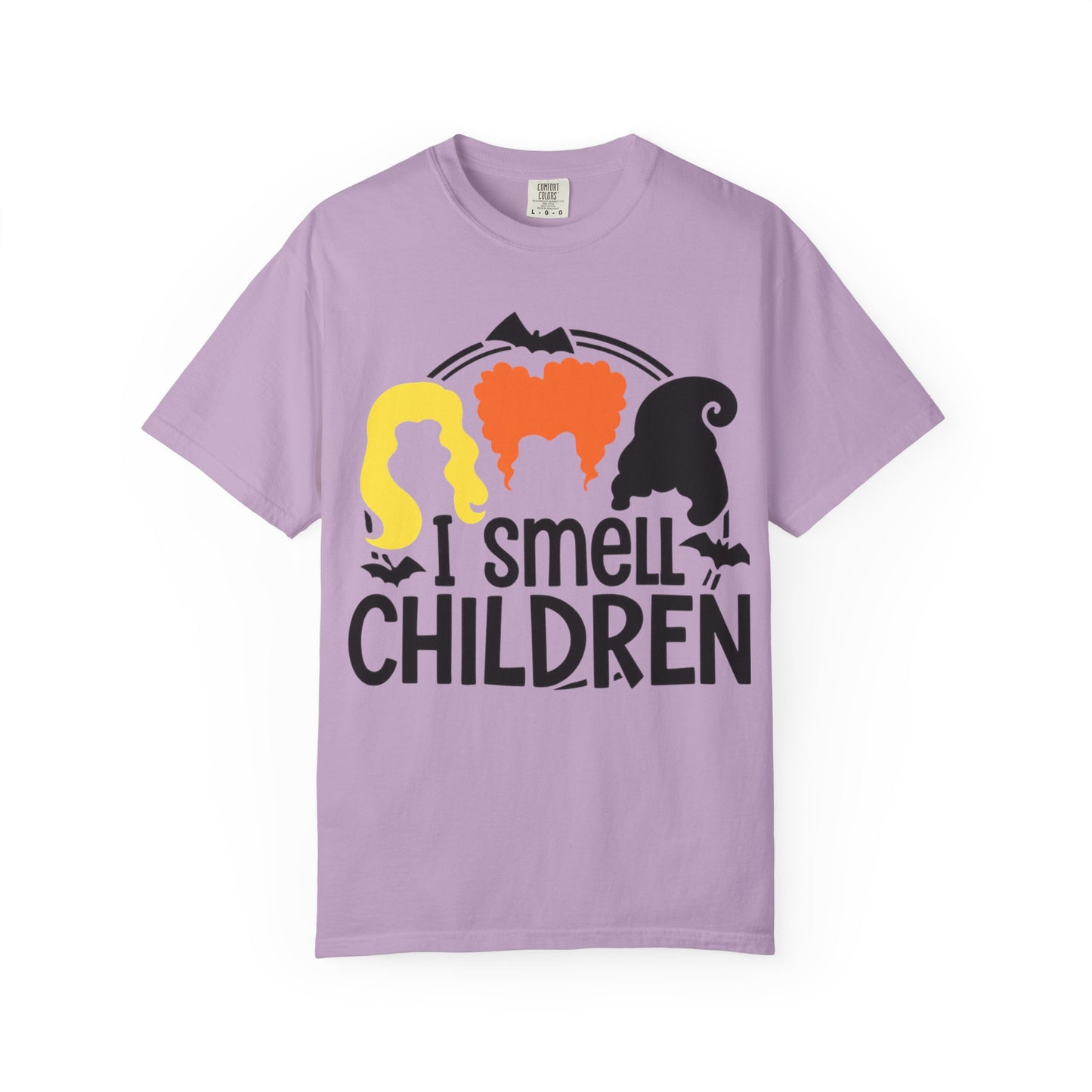 HALLOWEEN I SMELL CHILDREN Unisex Garment-Dyed T-shirt