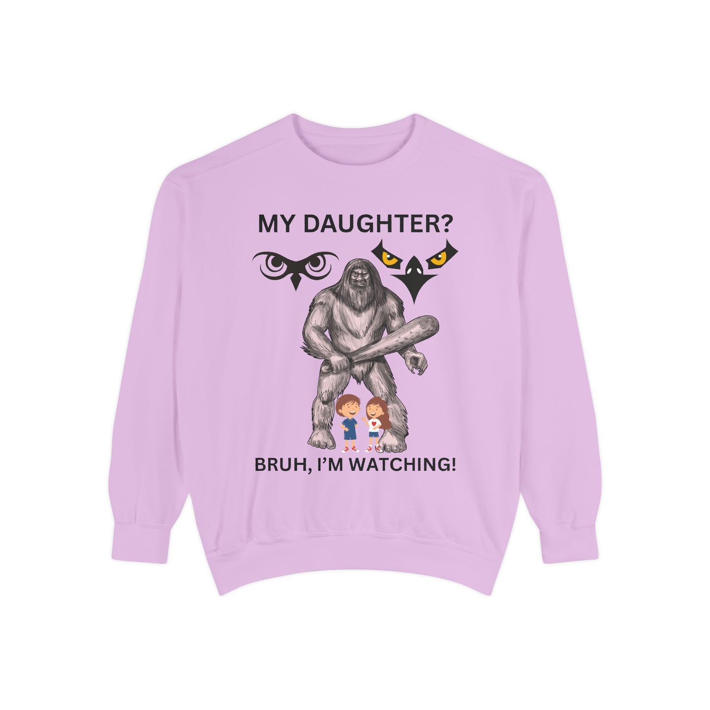 BRUH I'M WATCHING! PERSOBRUH, I'M WATCHING PERSONALIZED BACK TO SCHOOL SWEATSHIRT FUNNY Gift for DAUGHTERS  DADS, Unique Family Sweatshirt, Cool Casual Wear, Perfect for [...]