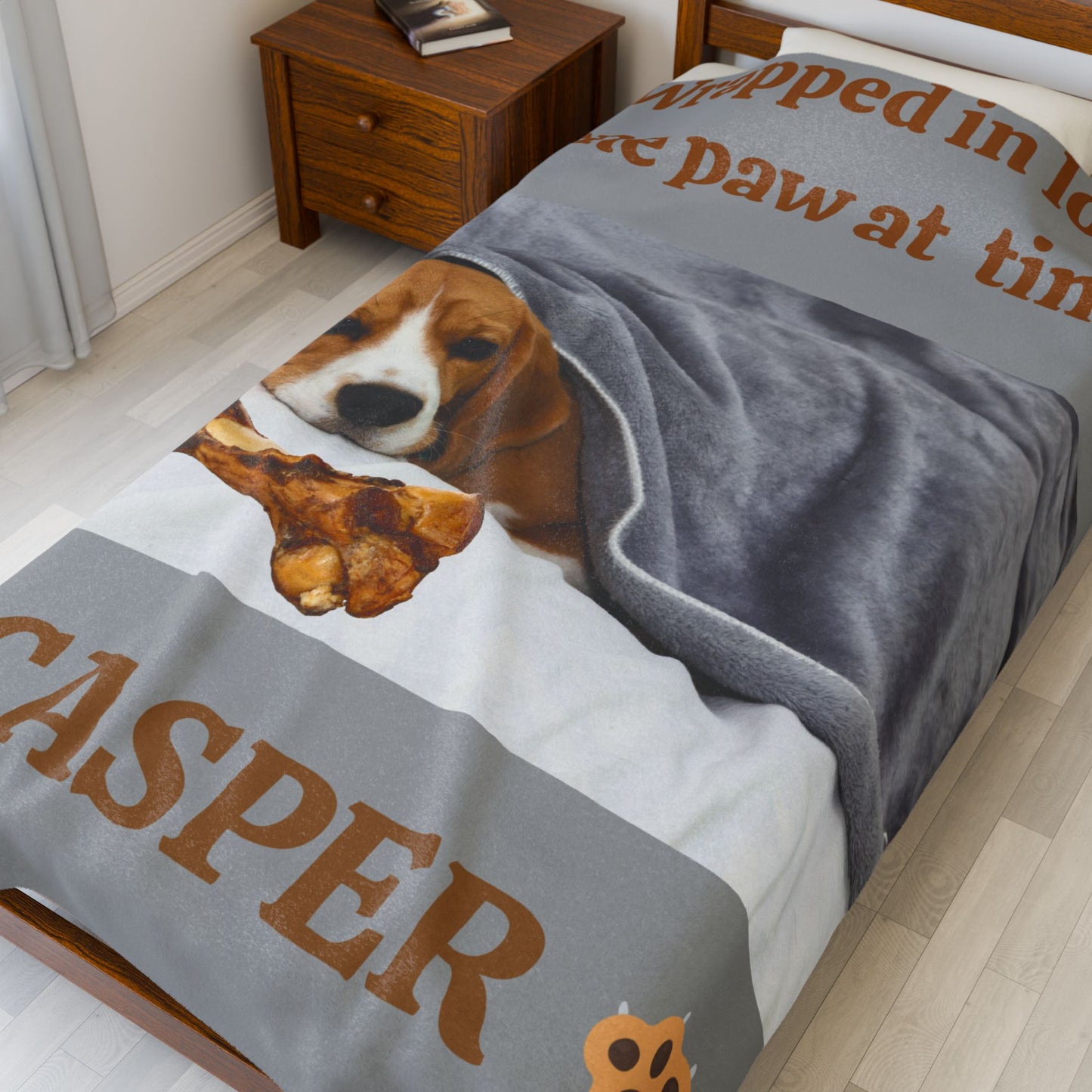 MY DOGGIE BLANKET Velveteen Plush Blanket (Placeholder Do Not Publish)