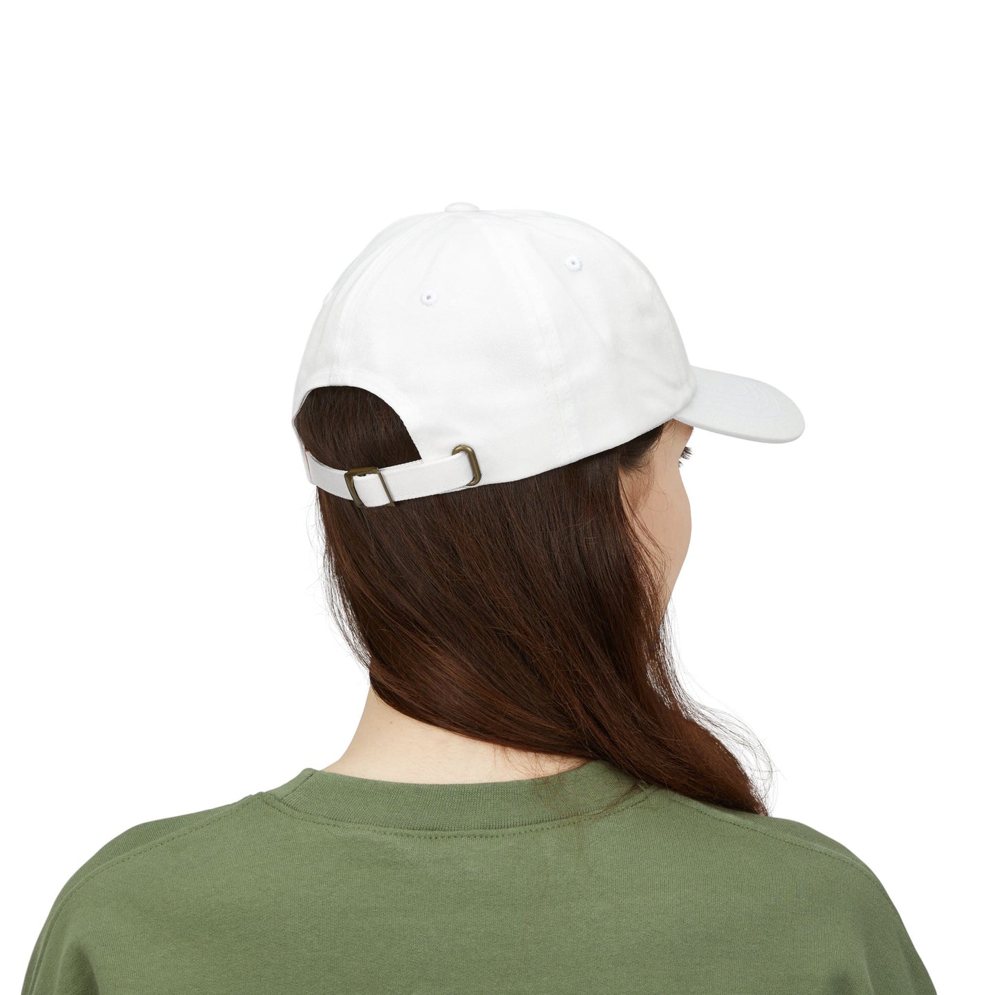 Soccer Mom Classic Dad Cap - Trendy White Adjustable Hat