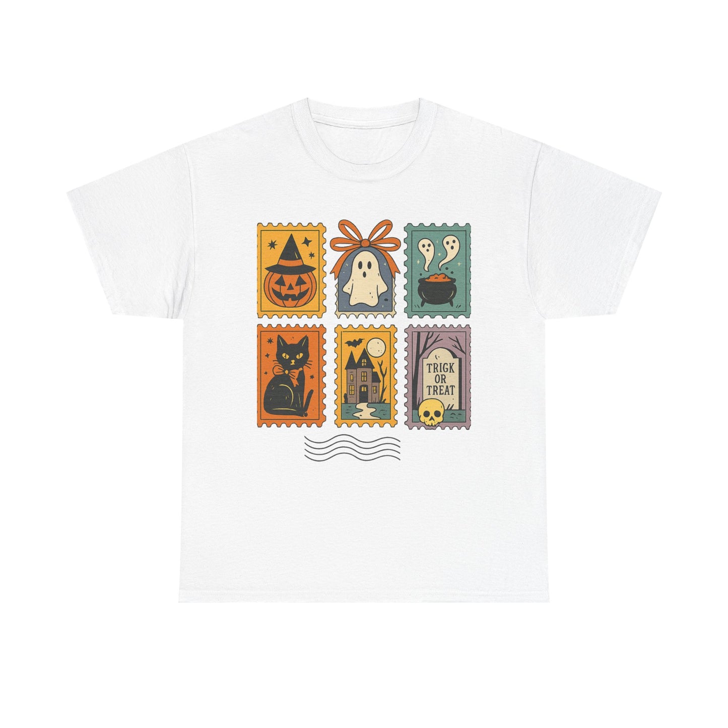 HALLOWEEN PICTURES Unisex Heavy Cotton Tee