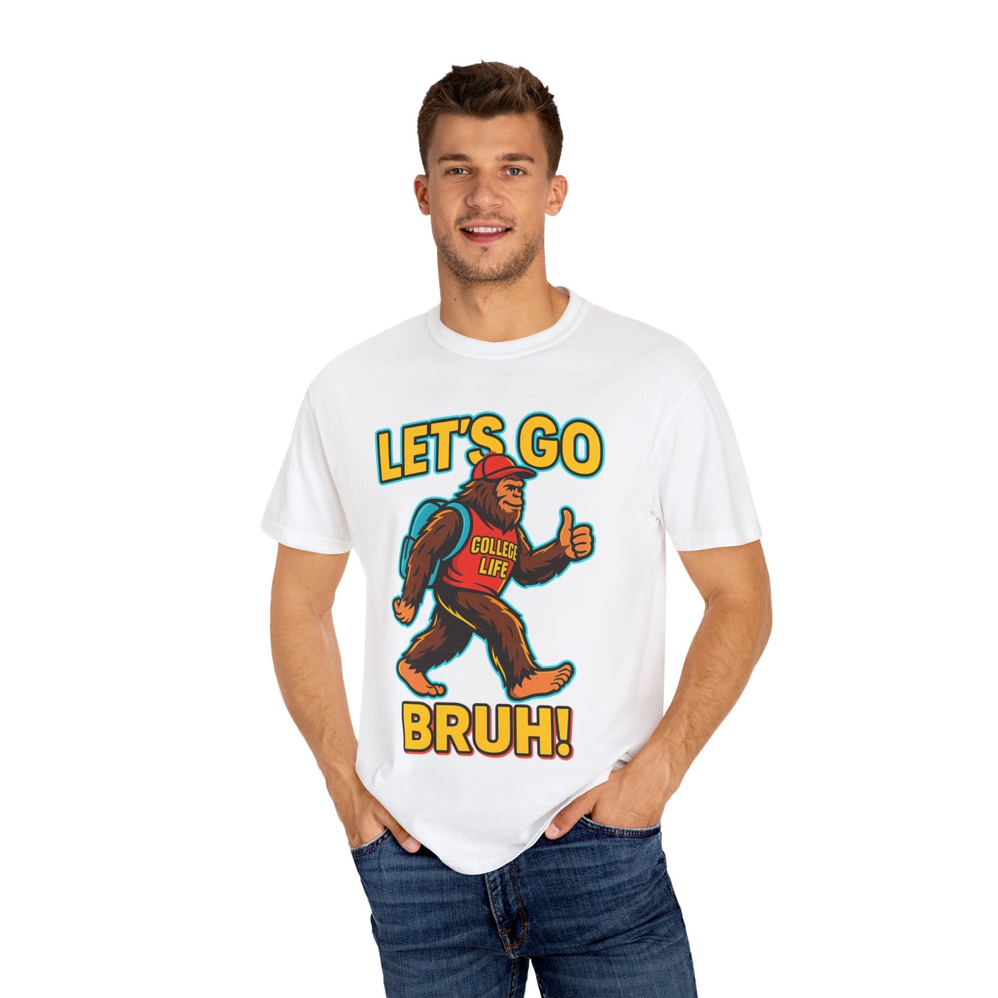 BIGFOOT 90S NEON TSHIRT Unisex Garment-Dyed T-shirt