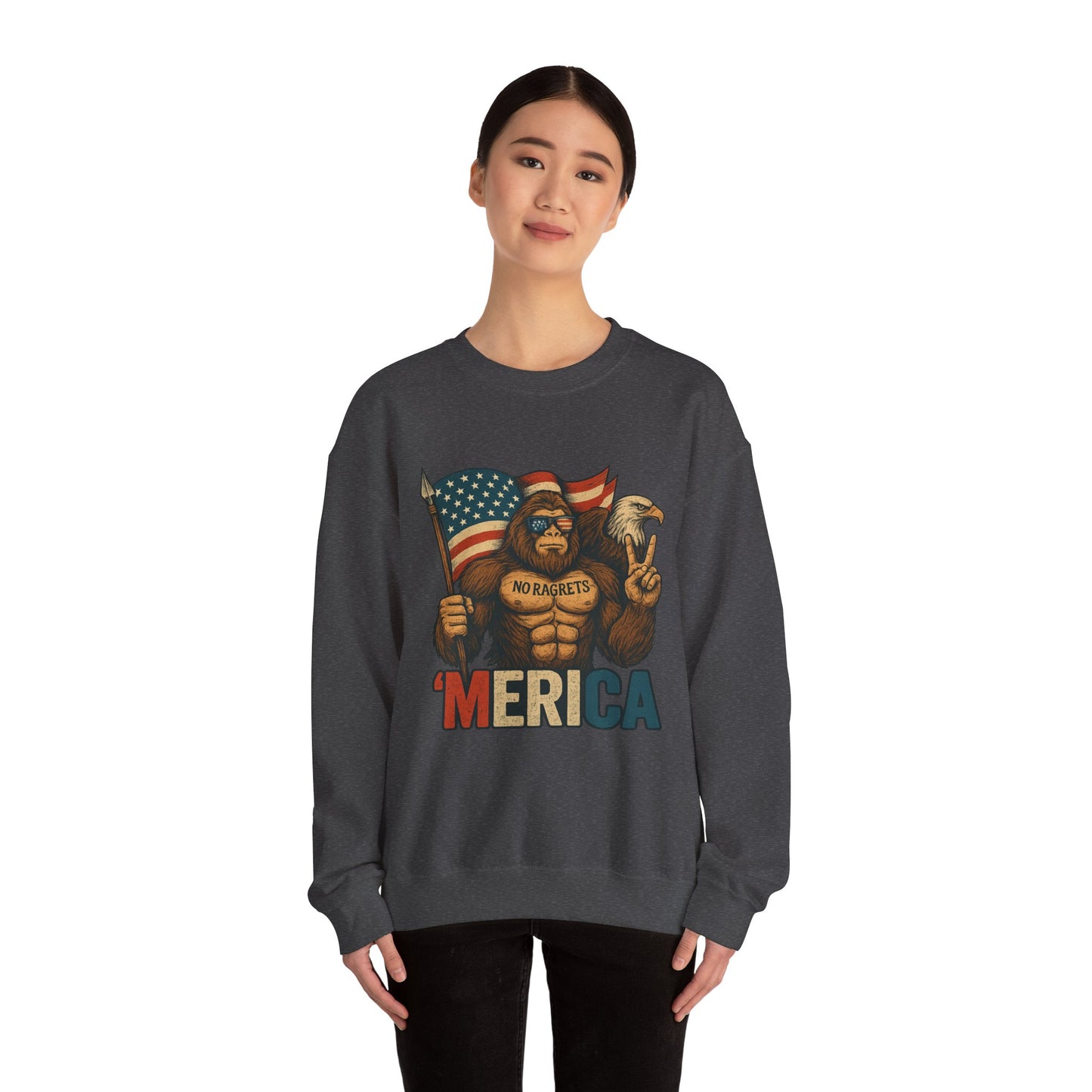 BIGFOOT SWEATSHIRT Unisex Heavy Blend™ Crewneck Sweatshirt (Placeholder Do Not Publish)