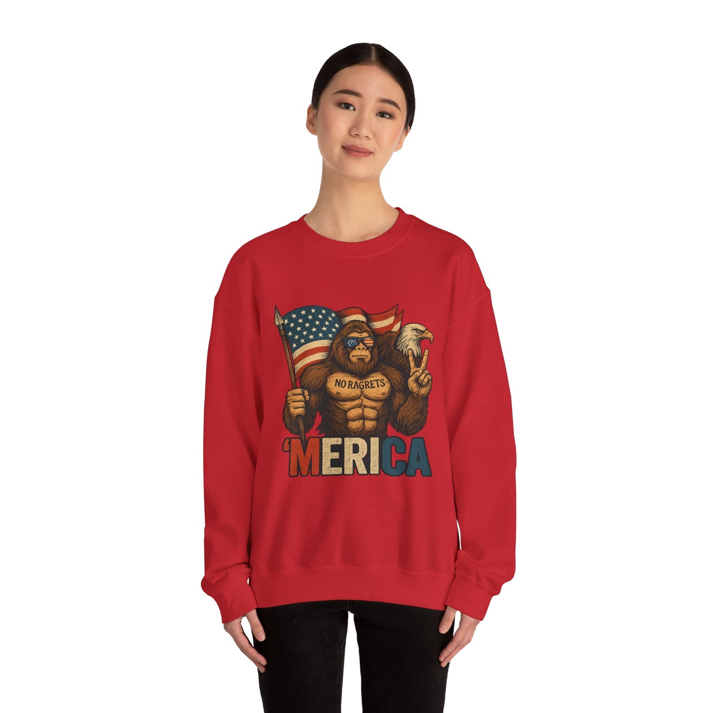 BIGFOOT SWEATSHIRT Unisex Heavy Blend™ Crewneck Sweatshirt (Placeholder Do Not Publish)