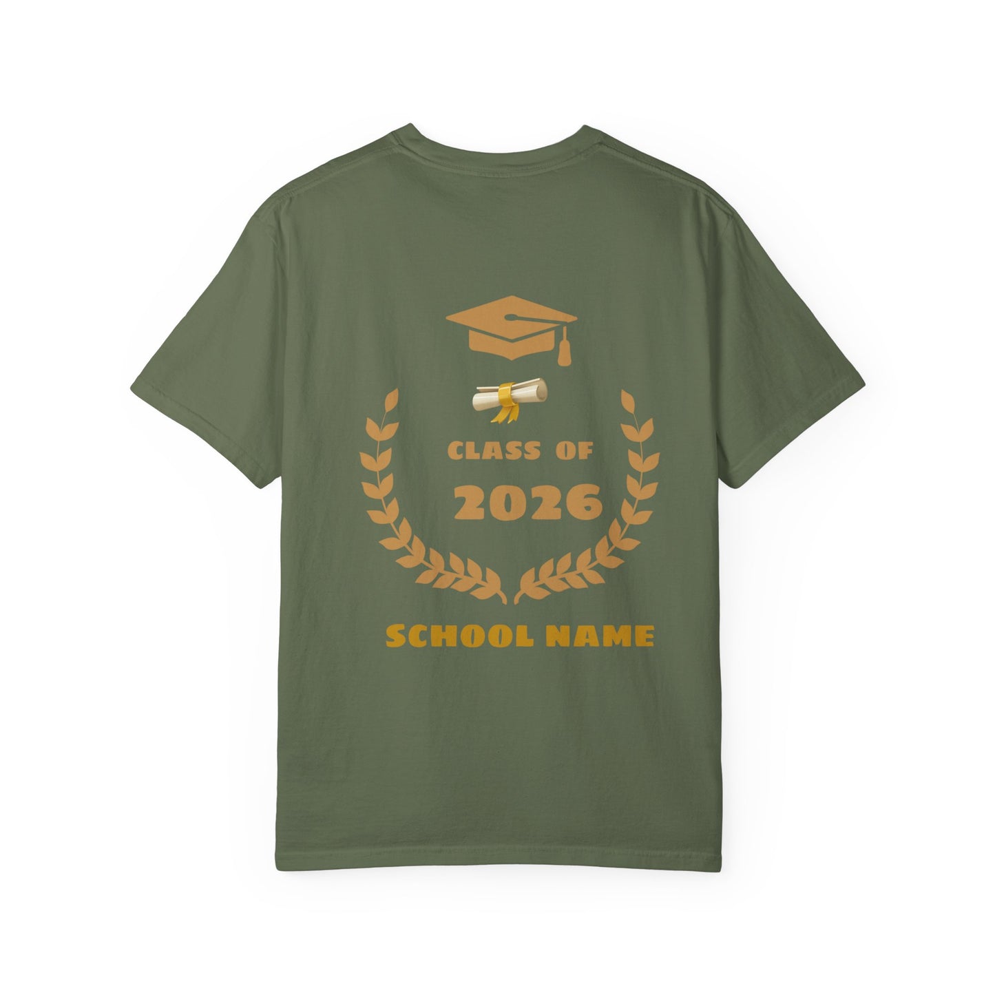 Class of 2026 Graduation T-Shirt, Customizable Graduation Tee, Unisex Gift for Grads, School Spirit Shirt, Celebratory Outfit