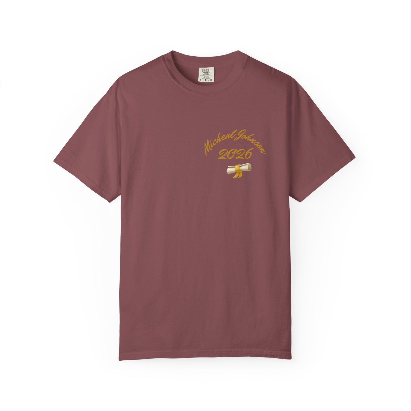 Class of 2026 Graduation T-Shirt, Customizable Graduation Tee, Unisex Gift for Grads, School Spirit Shirt, Celebratory Outfit
