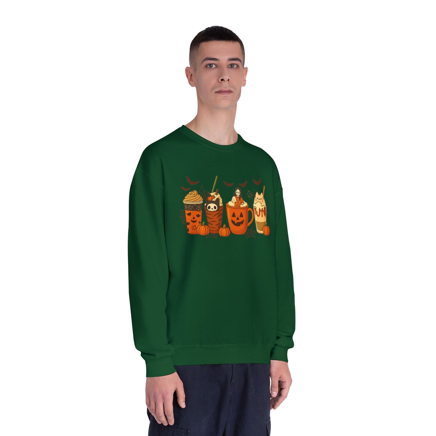 HALLOWEEN WITCHES DRINK SWEATSHIRT Unisex NuBlend® Crewneck Sweatshirt