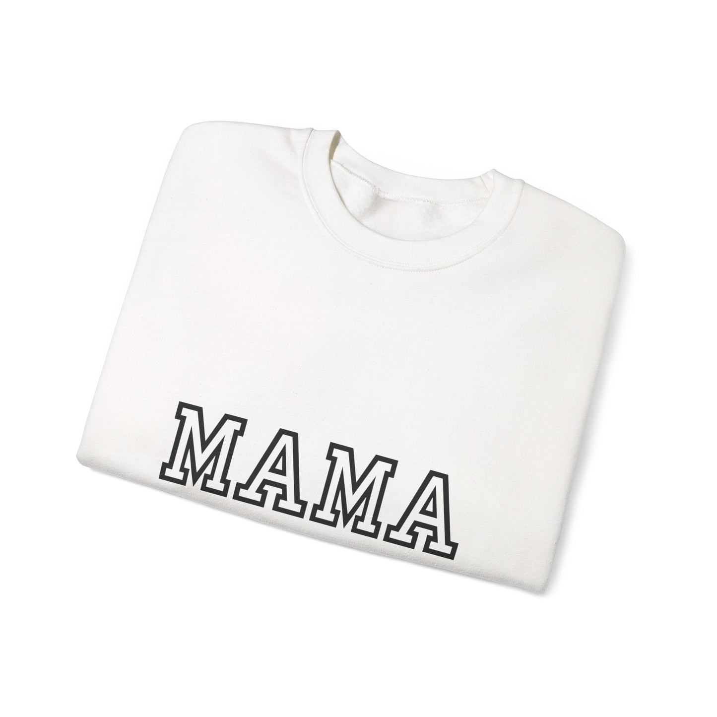 Mama Unisex Heavy Blend™ Crewneck Sweatshirt - Cozy Gift for Moms