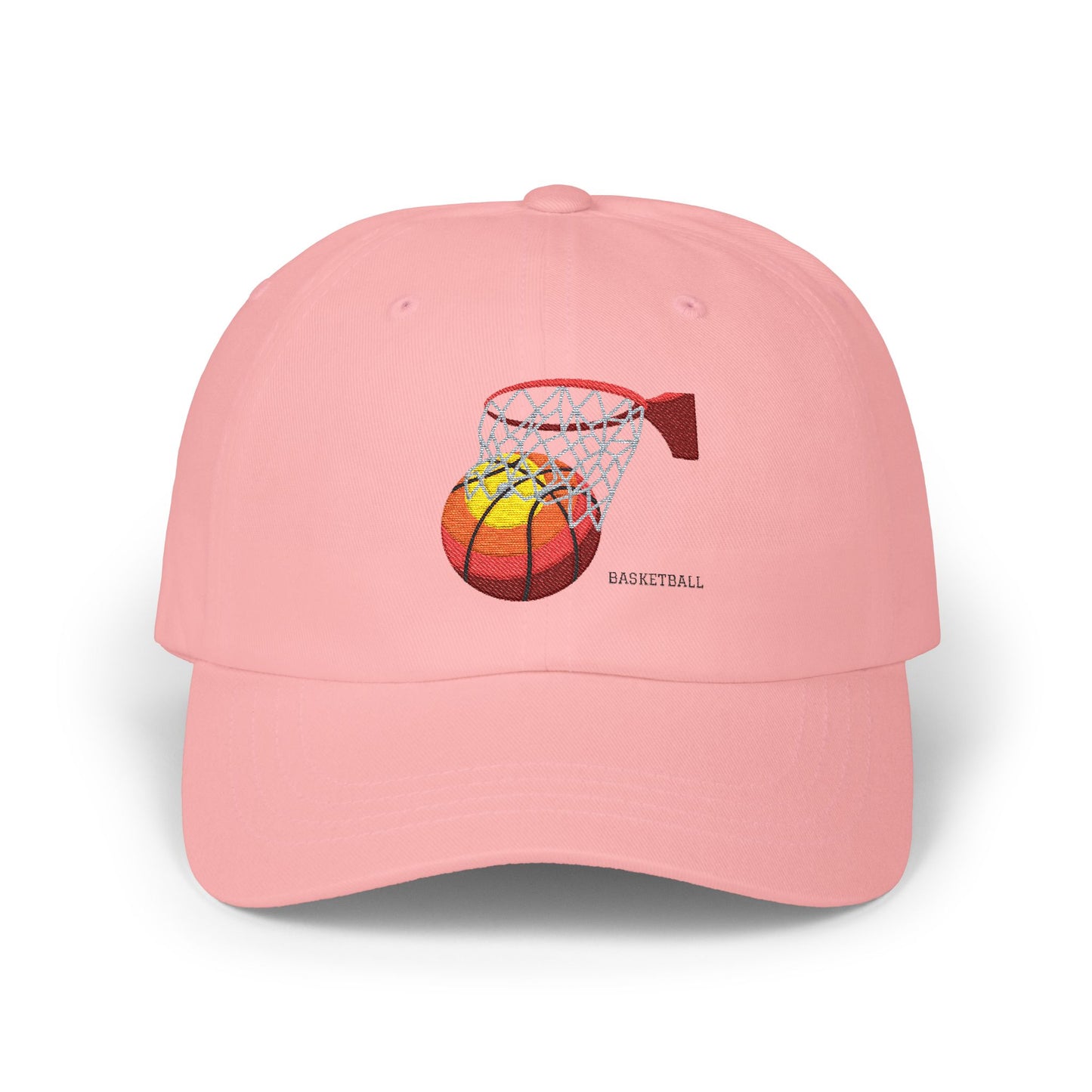 Basketball Dad Cap - Classic White Hat for Sports Lovers