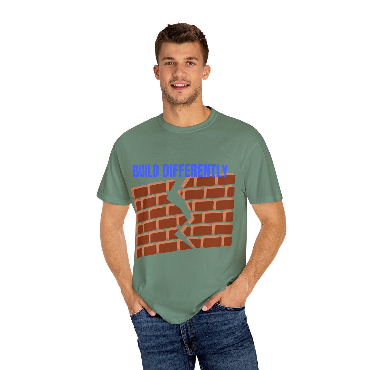 BACK TO SCHOOL UNISEX TSHIRT' BUILT DIFFERENTLY Motivational Shirt, Gift for Creatives, Casual Wear, Art-Inspired Fashion