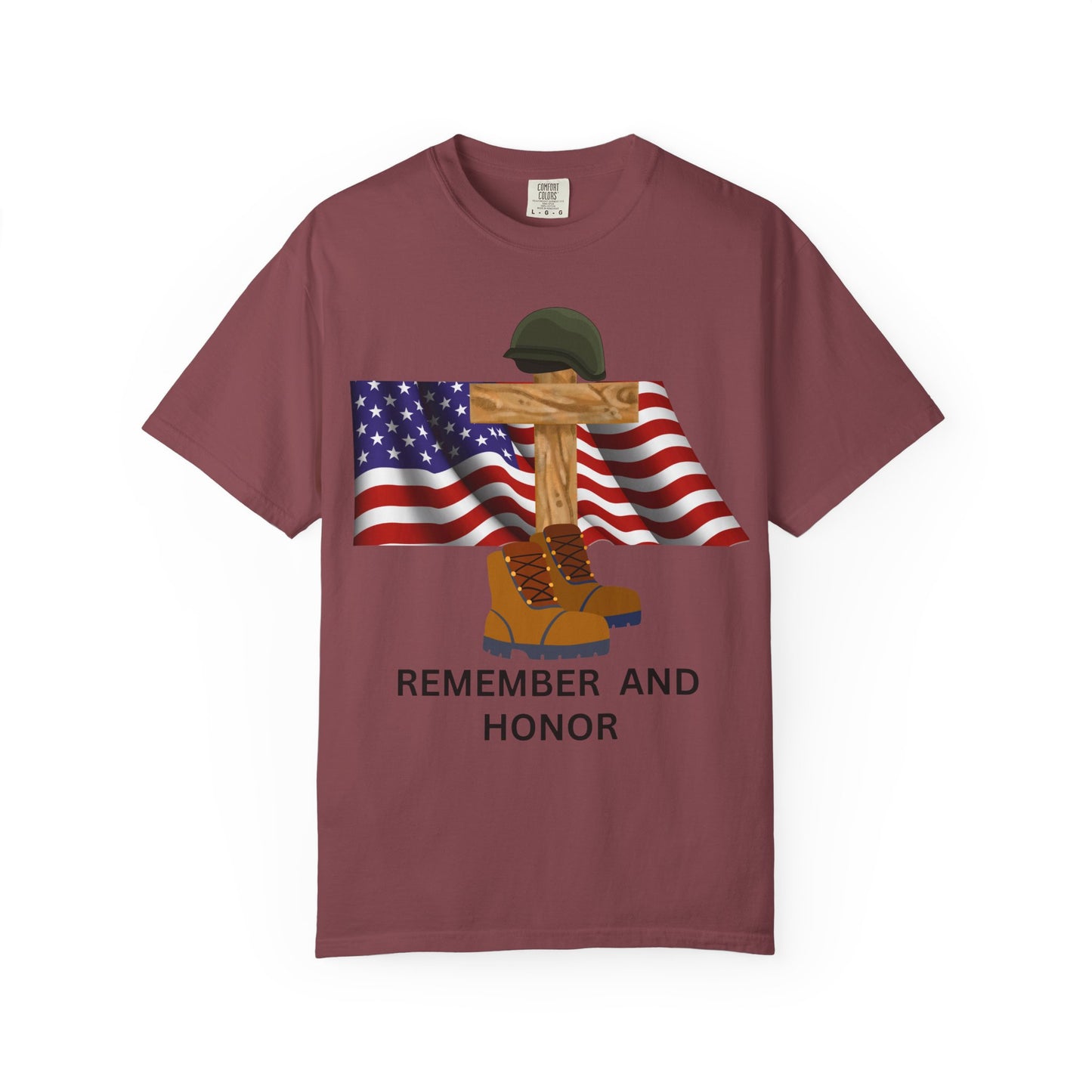 Memorial Day Tribute T-Shirt | Remember and Honor Gift | Unisex Garment-Dyed Top | Patriotic Tee for Veterans, 4th of July, Casual [...]