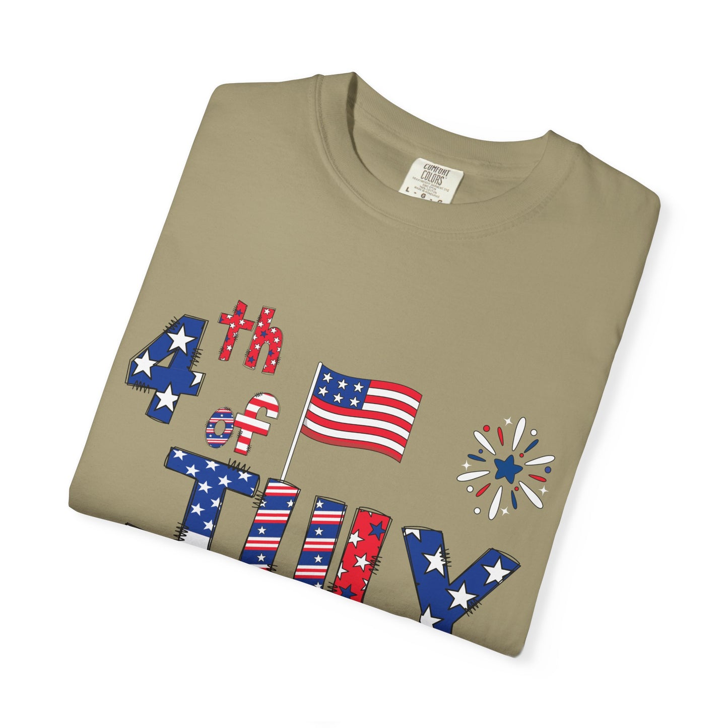 Patriotic 4th of July T-Shirt | Unisex Garment-Dyed Tee, Independence Day Apparel, Red White Blue Shirt, Summer BBQ Outfit, [...]