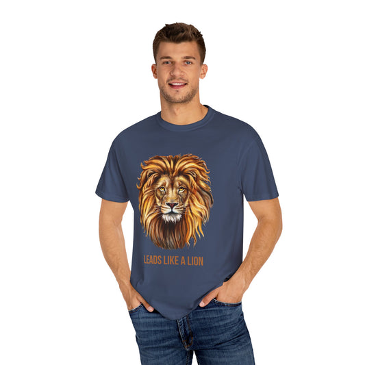 BACK TO SCHOOL FEARLESS LION TSHIRT INSPIRATIONAL Tee, Gift for Animal Lovers, Motivational Shirt, Casual Wear Top