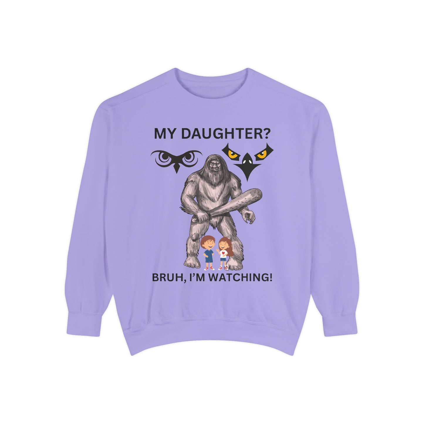 BRUH I'M WATCHING! PERSOBRUH, I'M WATCHING PERSONALIZED BACK TO SCHOOL SWEATSHIRT FUNNY Gift for DAUGHTERS  DADS, Unique Family Sweatshirt, Cool Casual Wear, Perfect for [...]