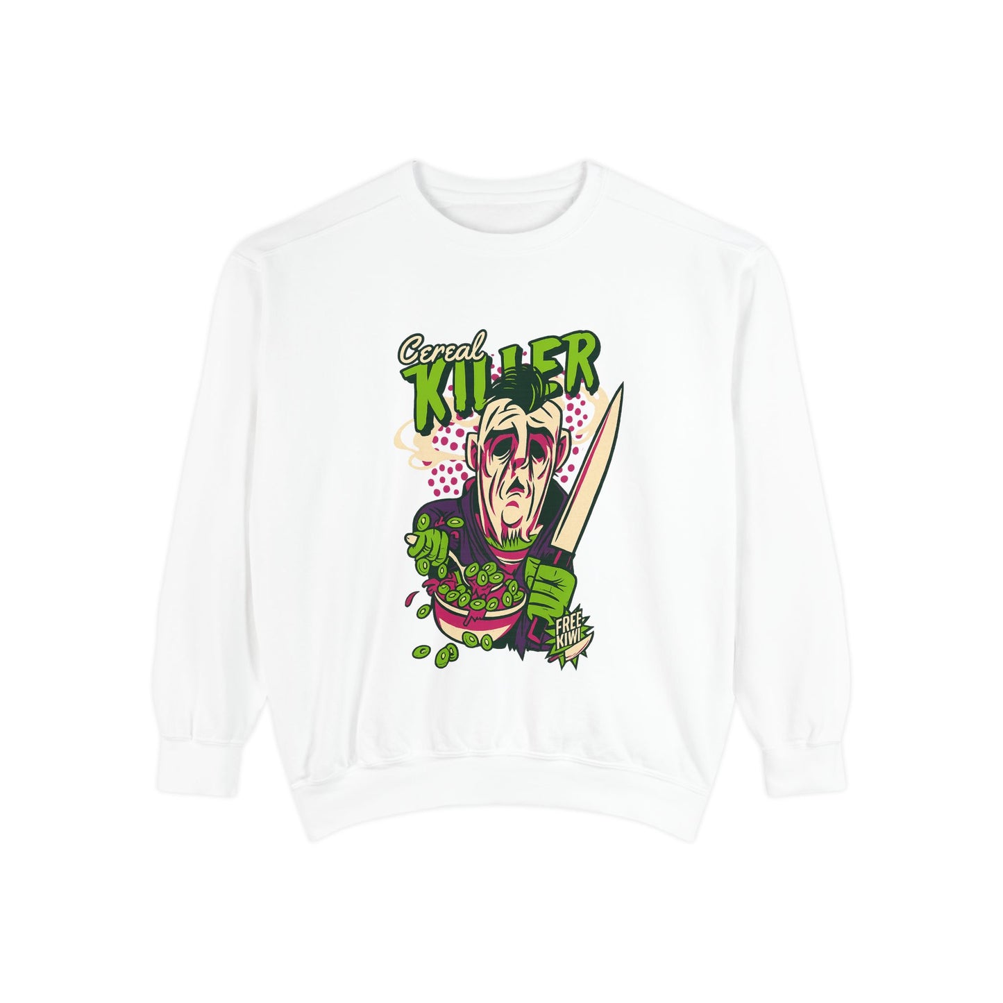 HALLOWEEN SERIAL CERAEL KILLER SWEATSHIRT Unisex Garment-Dyed Sweatshirt