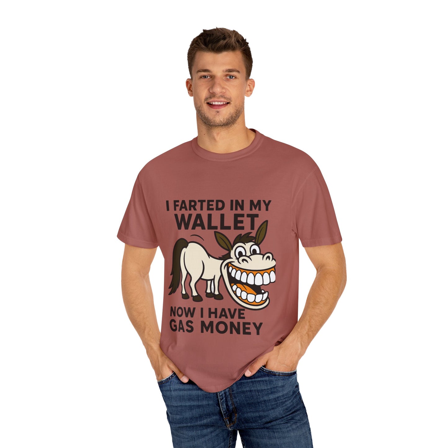 GAS TSHIRT Unisex Garment-Dyed T-shirt