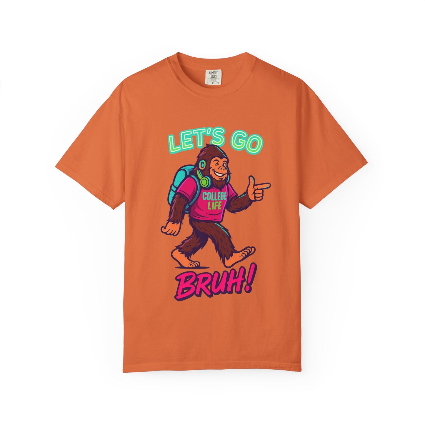 BIGFOOT CURRENT COLLEGE TEE Unisex Garment-Dyed T-shirt