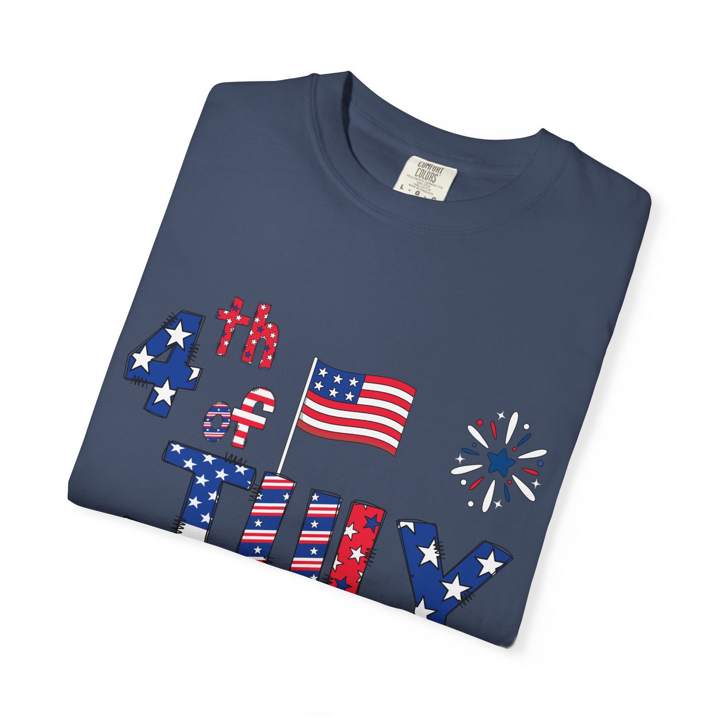 Patriotic 4th of July T-Shirt | Unisex Garment-Dyed Tee, Independence Day Apparel, Red White Blue Shirt, Summer BBQ Outfit, [...]