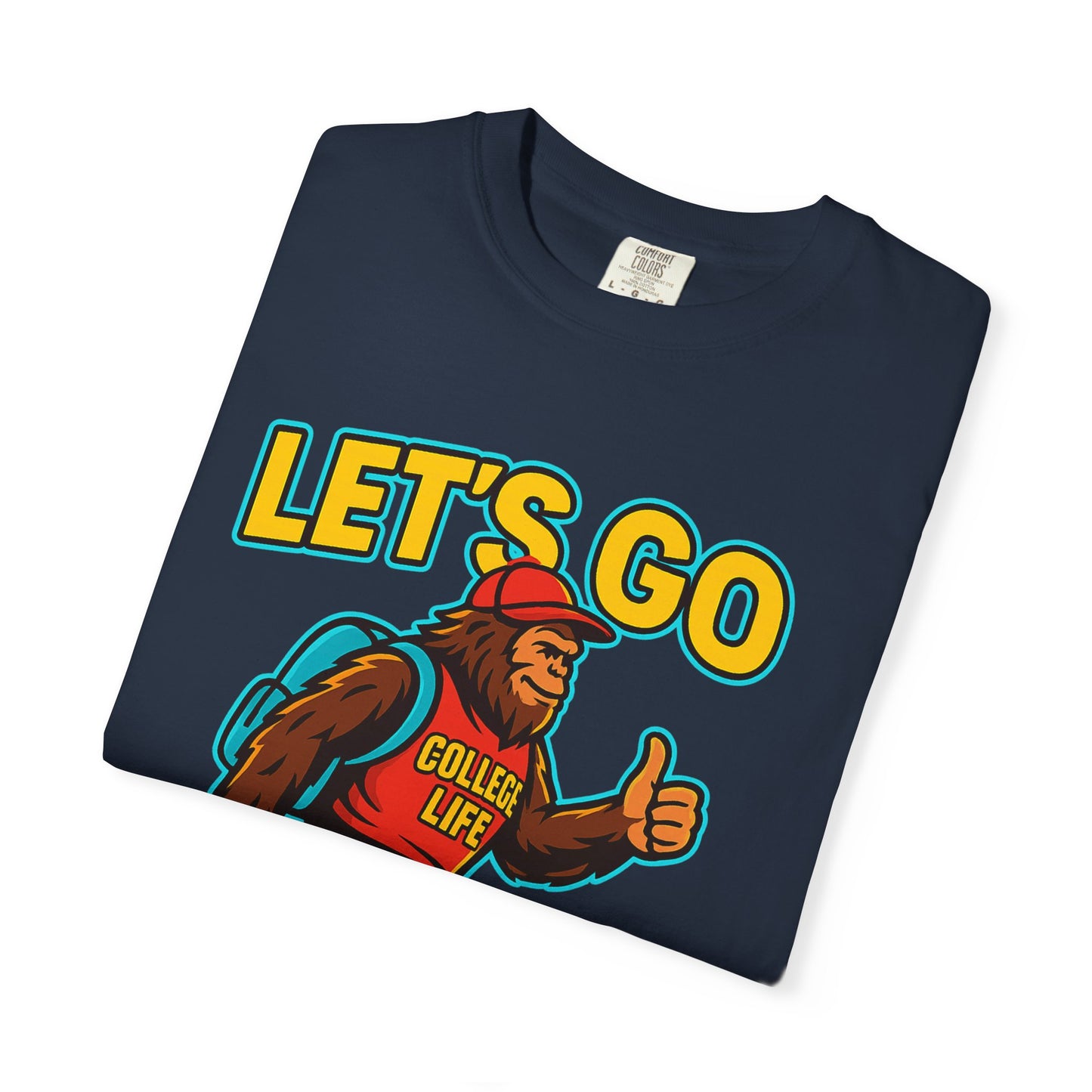 BIGFOOT CURRENT NEON COLLEGE TEES Unisex Garment-Dyed T-shirt