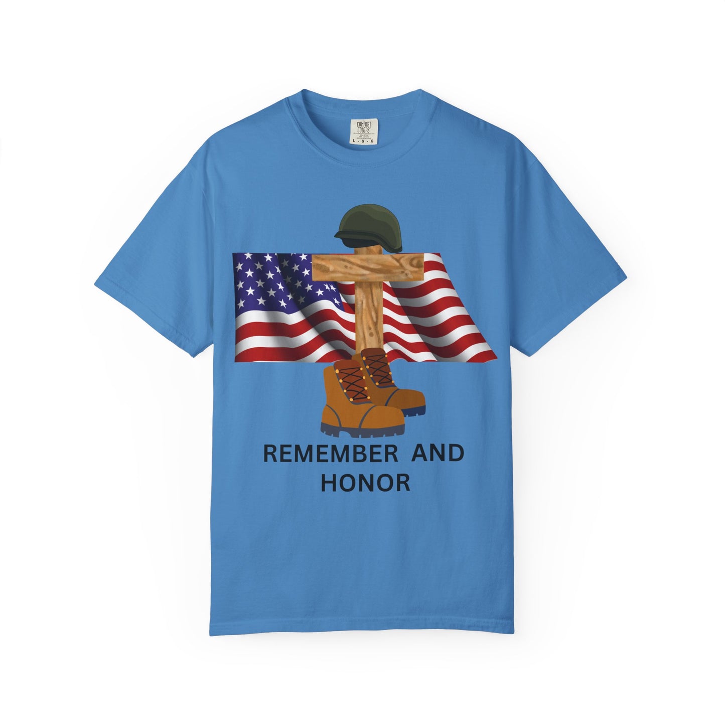 Memorial Day Tribute T-Shirt | Remember and Honor Gift | Unisex Garment-Dyed Top | Patriotic Tee for Veterans, 4th of July, Casual [...]