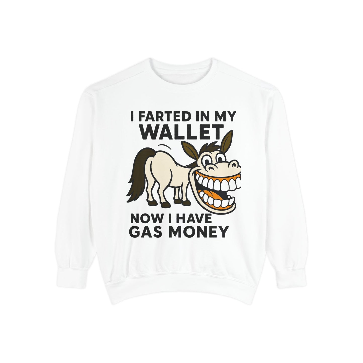 GAS COLLEGE SWEATSHIRT Unisex Garment-Dyed Sweatshirt
