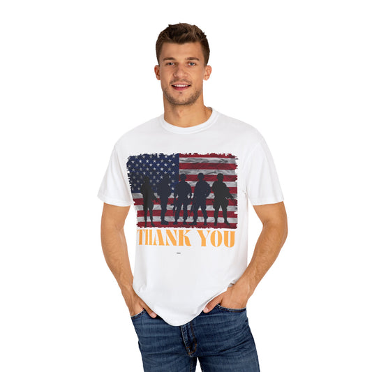 Patriotic Thank You Unisex T-Shirt - Celebrate Heroes