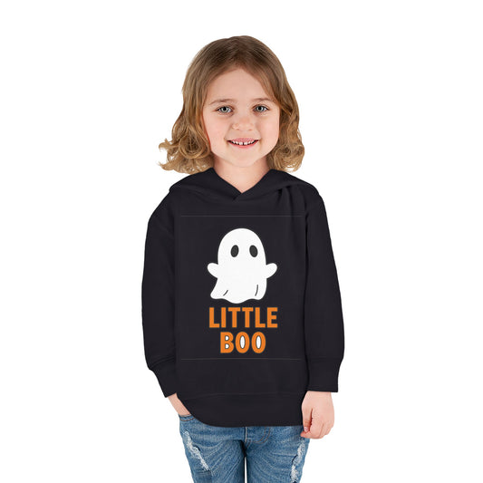HALLOWEEN LITTLE BOO HODDIE Toddler Pullover Fleece Hoodie