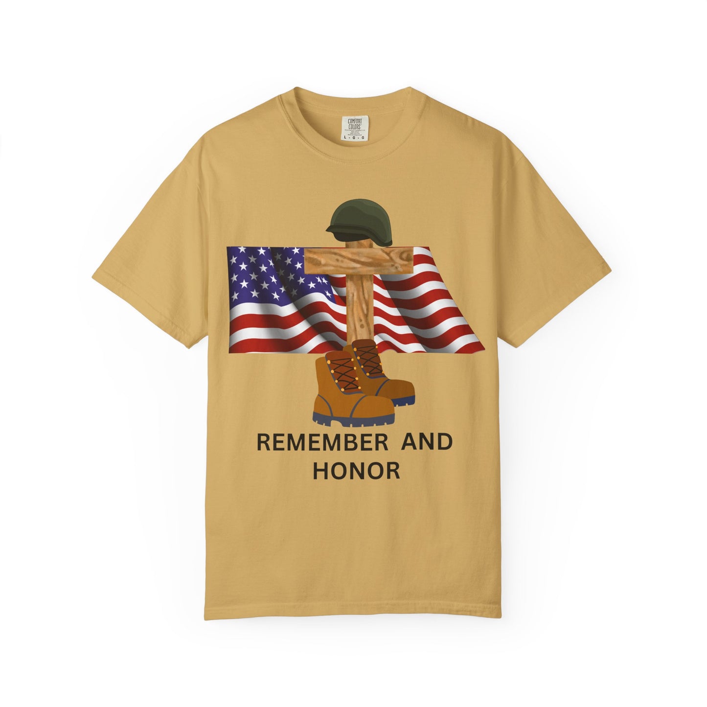 Memorial Day Tribute T-Shirt | Remember and Honor Gift | Unisex Garment-Dyed Top | Patriotic Tee for Veterans, 4th of July, Casual [...]