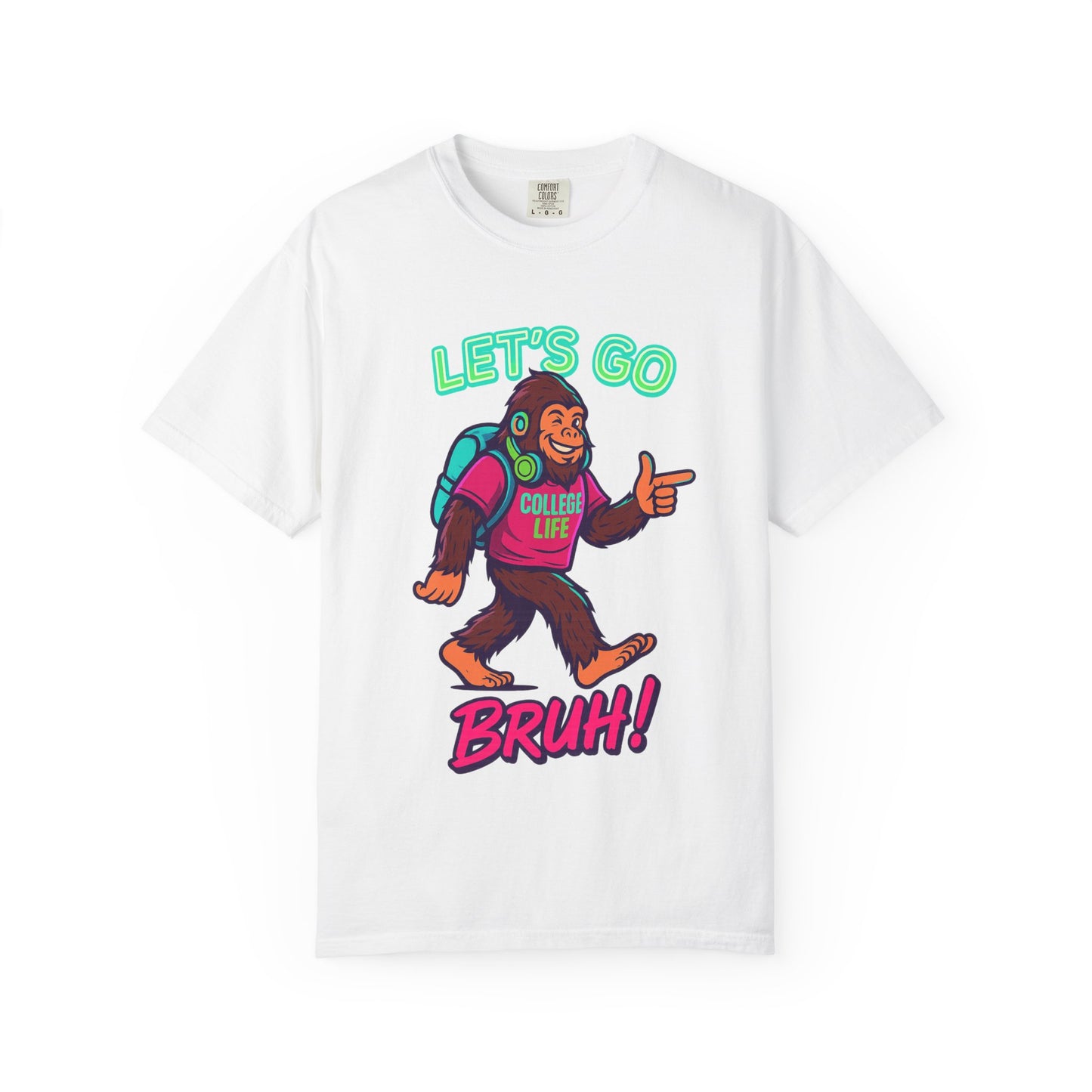 BIGFOOT CURRENT COLLEGE TEE Unisex Garment-Dyed T-shirt