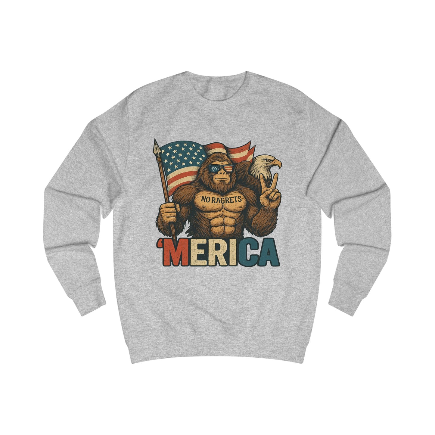 BIG FOOT MERICA  Unisex SWEATSHIRT (Placeholder Do Not Publish)