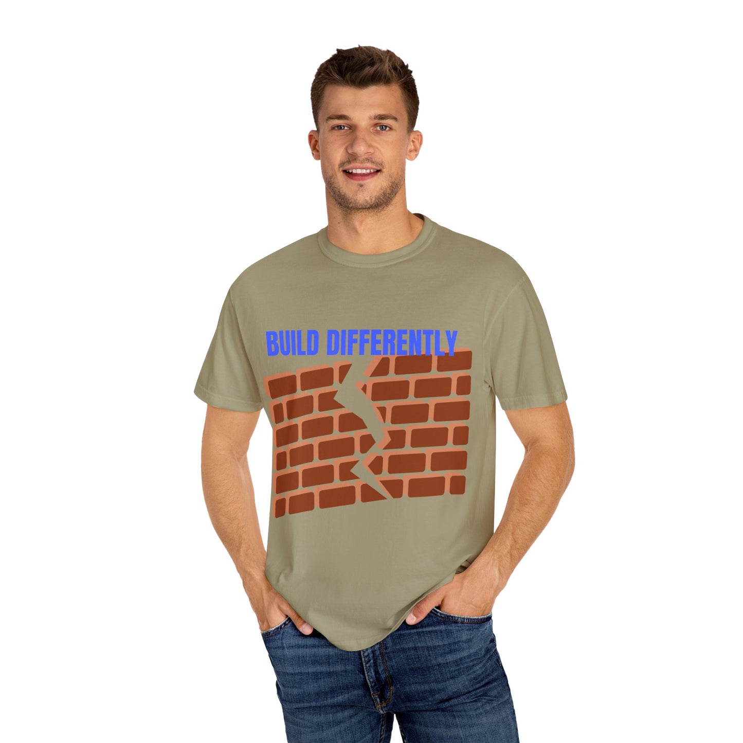 BACK TO SCHOOL UNISEX TSHIRT' BUILT DIFFERENTLY Motivational Shirt, Gift for Creatives, Casual Wear, Art-Inspired Fashion