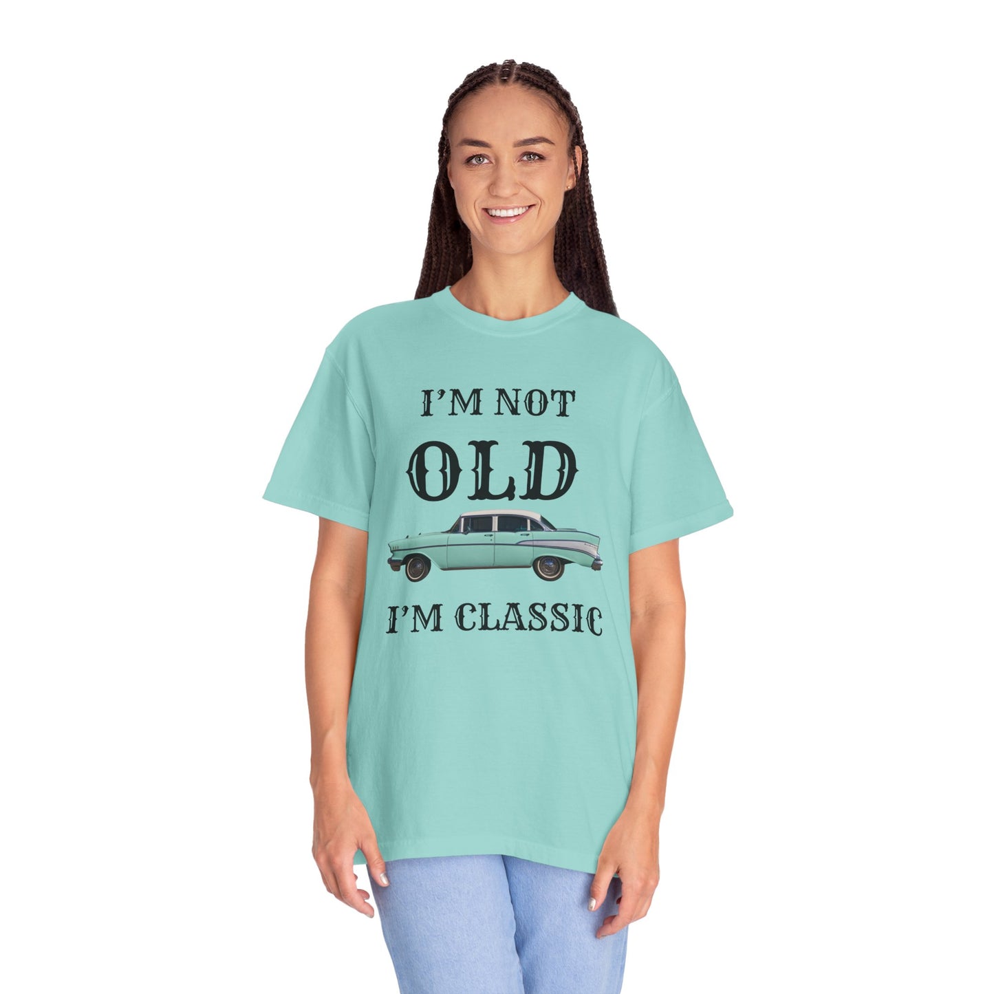 UNISEX VINTAGE CAR TSHIRT | I'm Not Old, I'm Classic | Perfect Gift for Car Lovers, Retro Lovers, Birthdays, Casual Wear