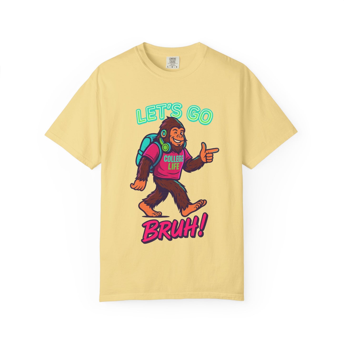 BIGFOOT CURRENT COLLEGE TEE Unisex Garment-Dyed T-shirt